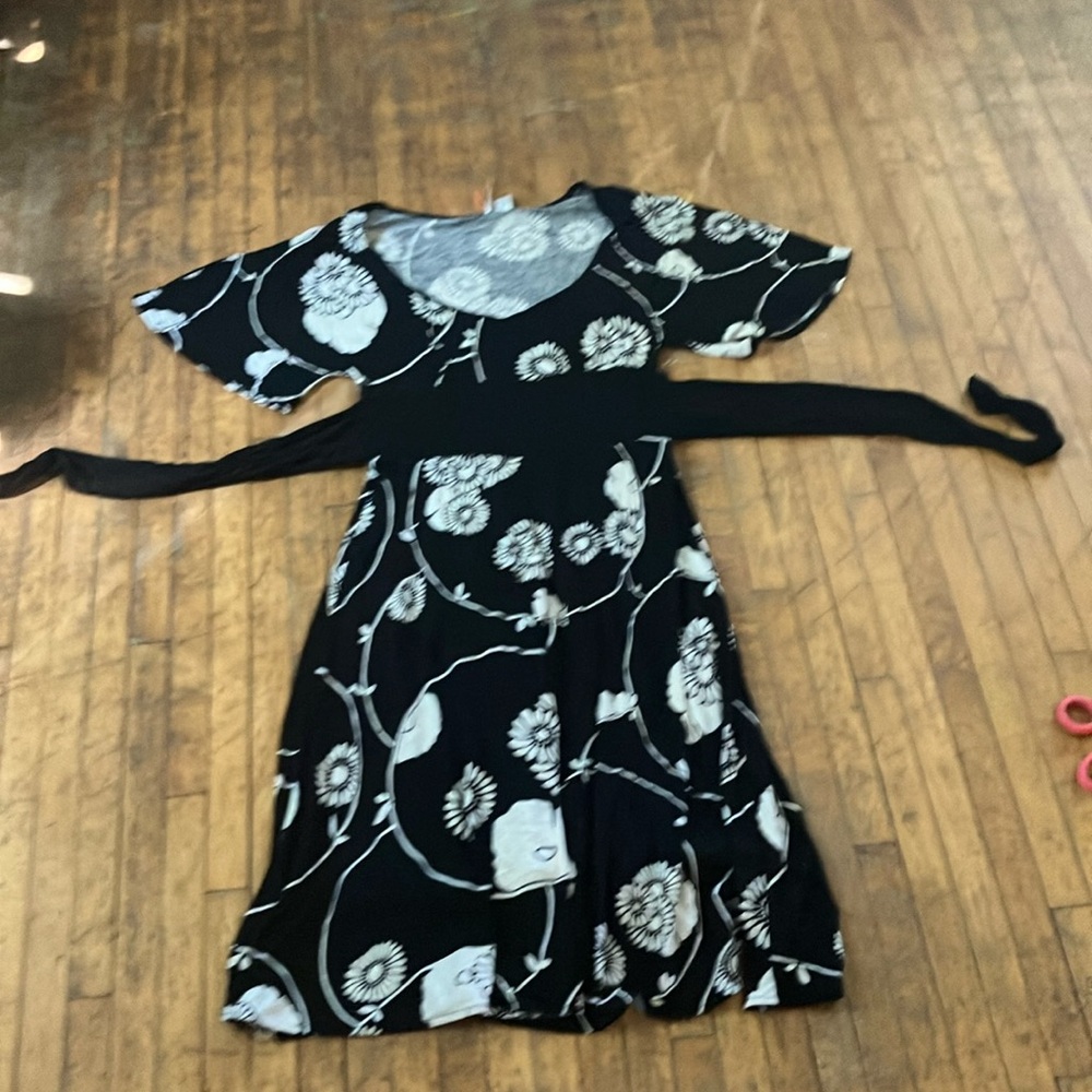 Ric Rac Asian style dress cotton stretchy size small